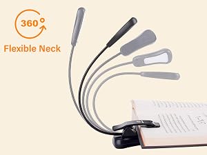 rechargeable book light for reading