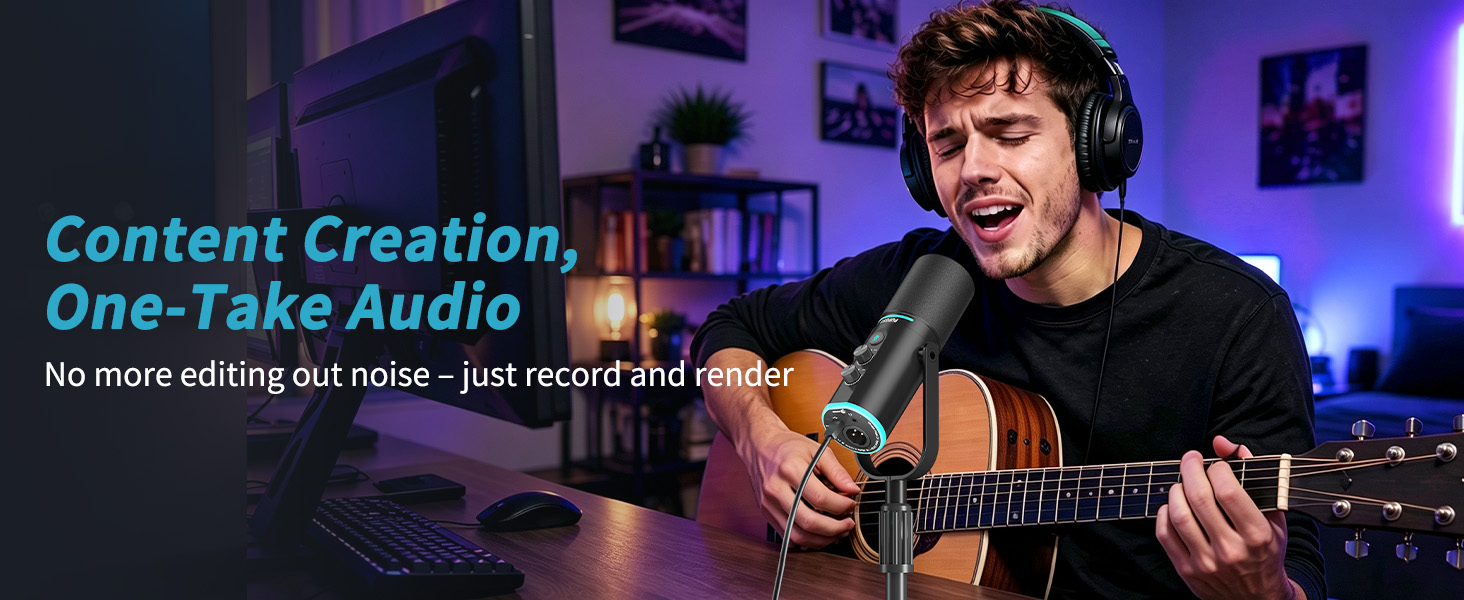 Content Creation,One-Take Audio