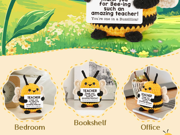 aunt auntie mothers day gifts from niece nephew to best aunt ever positive crochet bee animals