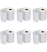 Immuson Compatible 4XL Shipping Labels - 4" x 6" (104mmx159mm)Thermal Postage Labels(6 Rolls - 22...