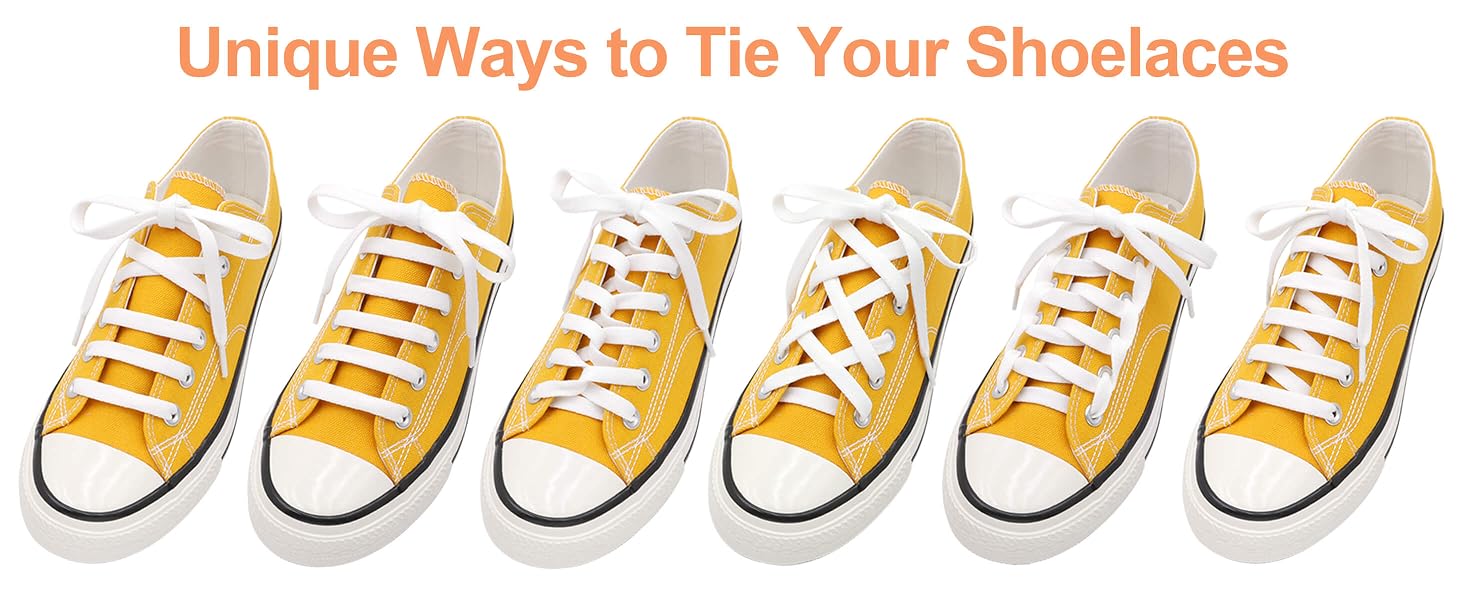 Oval Shoe Laces for Sneakers