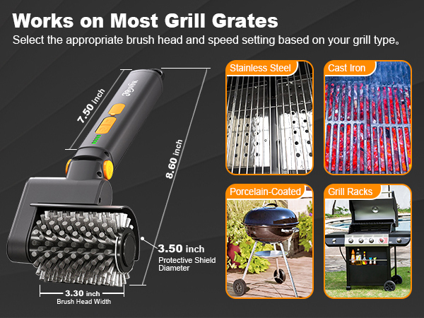 electric grill brush for outdoor grill grill bot outdoor grill clean robot