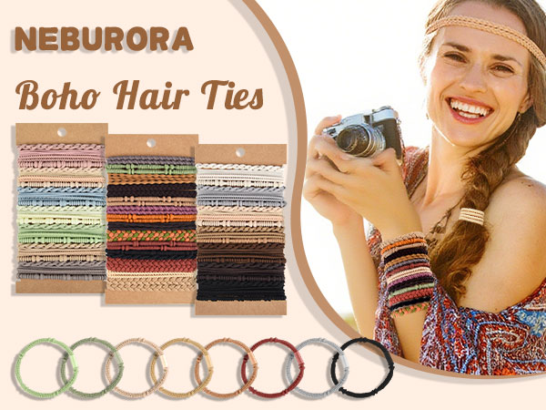 Boho Hair Ties