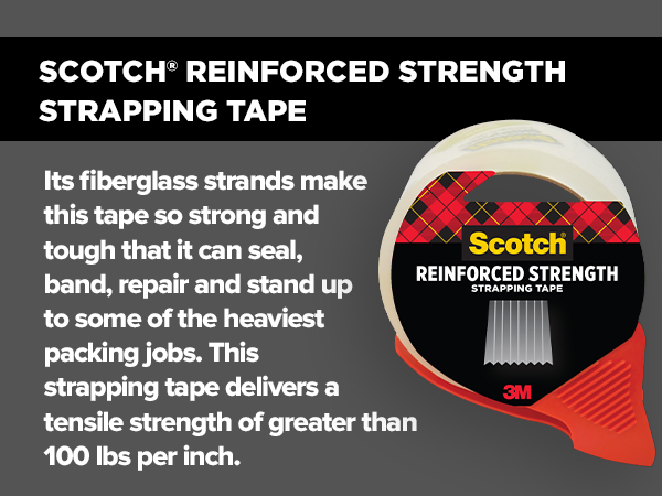 Scotch Reinforced Strength Strapping Tape