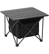 ROCK CLOUD Portable Camping Table Ultralight Aluminum Camp Table Folding Compact Beach Table with...