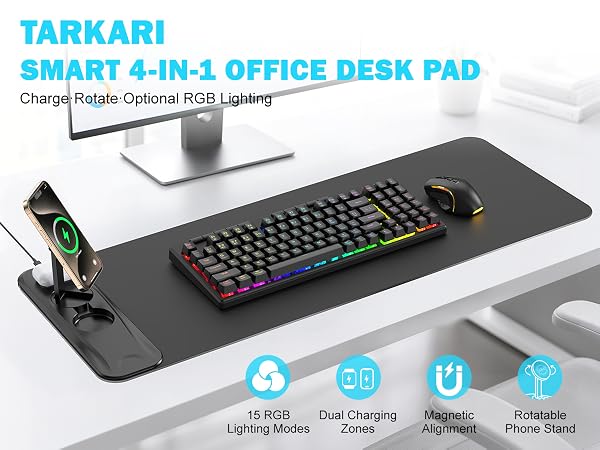 mouse pad wireless charging