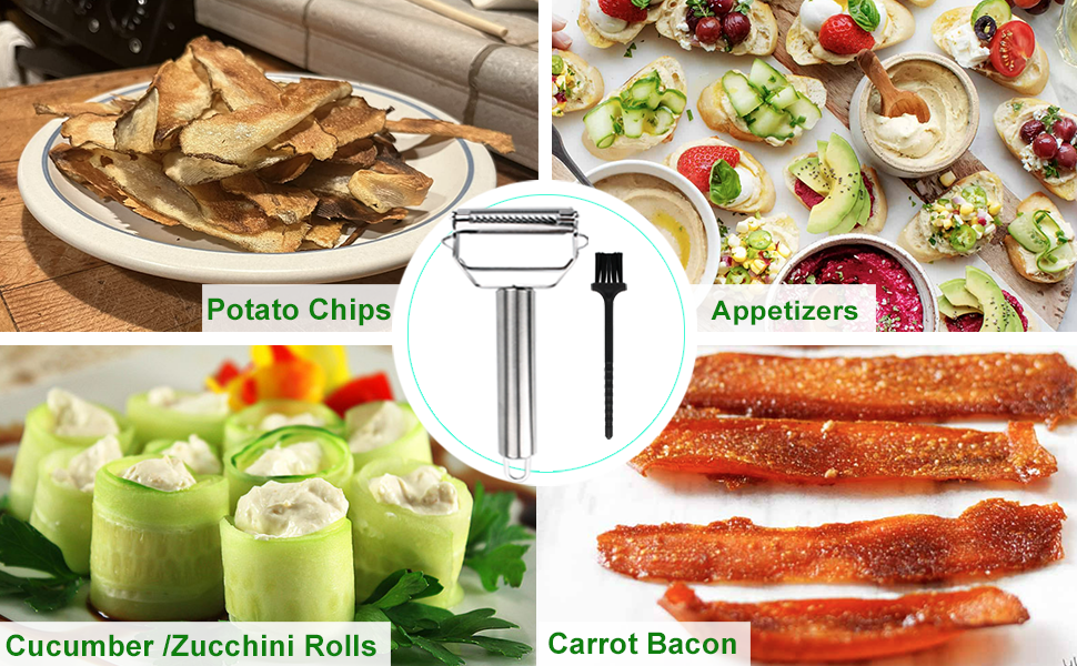 SUNKUKA Vegetable julienne Peeler A Practical Gift They’ll Actually Use