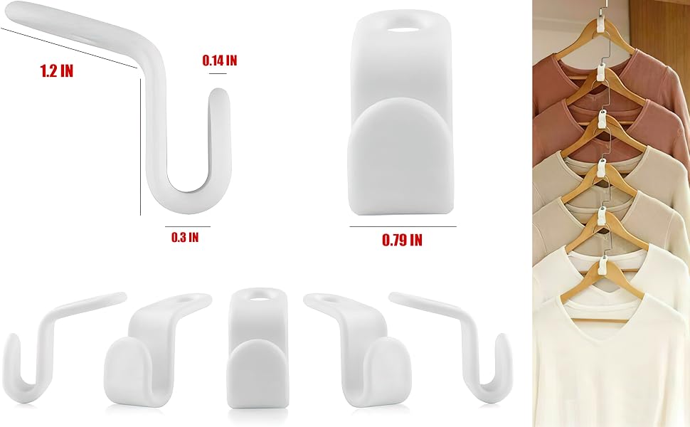 Clothes Hanger Connector Hooks