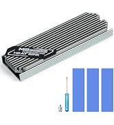 ASTARON M.2 SSD Heatsink 2280 Thin Cooler with Nano Thermal Pads (0.5mm-1mm) NVME M2 Thermal Pad ...
