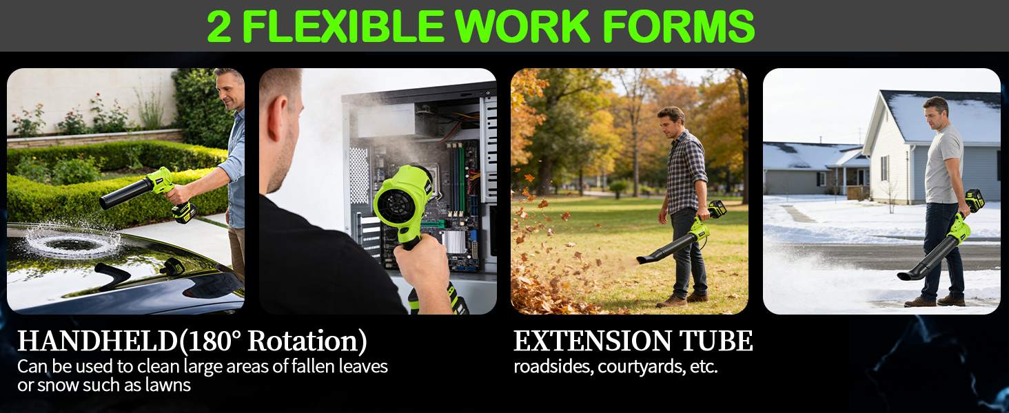 Handheld leaf blower