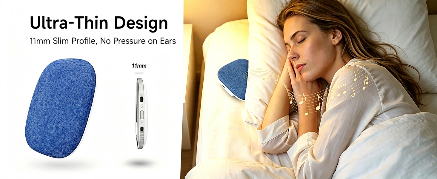 Pillow Speaker for Sleeping