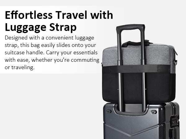 grey laptop bag