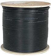 Vertical Cable Cat6 Shielded Direct Burial Outdoor Cable, Gel Filled - 1000ft