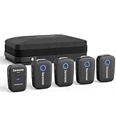 Saramonic Blink 500 T4 4-Channel Wireless Lavalier Microphone System, 4 Transmitters 1 Receiver, ...