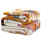 Wzvzss 100% Cotton Soft Throw Blanket for Bed Decor 60x80,Muslin Breathable Lightweight Gauze Fal...