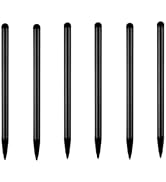 6Pcs Black Stylus Pens for Touch Screens, Universal Fine Point Pen for Phone/iPad/Samsung/Android...