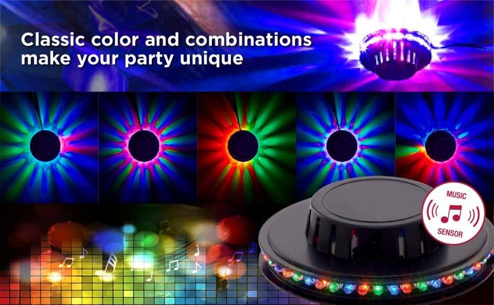 Party disco lights
