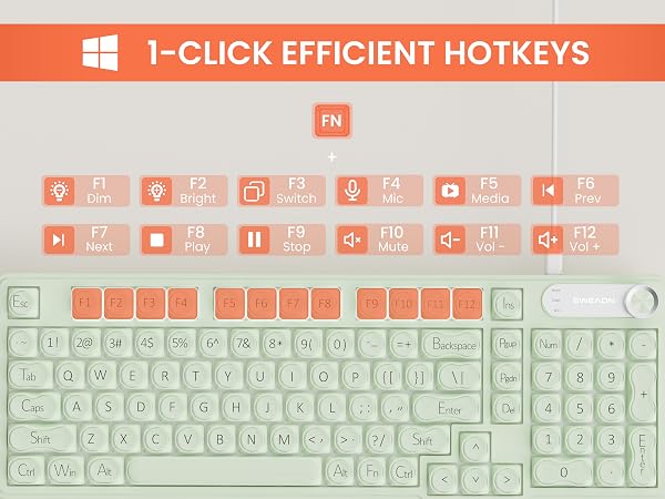 eweadn wired keyboard