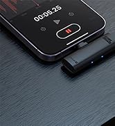 PIXEL Wireless Lavalier Microphone for iPhone iPad, MFi Certificated Plug-Play Microphones Mini L...