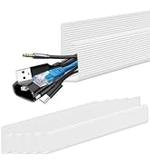 Cable Management Under Desk J Channel - Neat and Easy Cord Organization Solution
