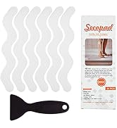 Secopad USA Patented Anti Slip Shower Stickers 24 PCS Safety Bathtub Strips Adhesive Decals with ...