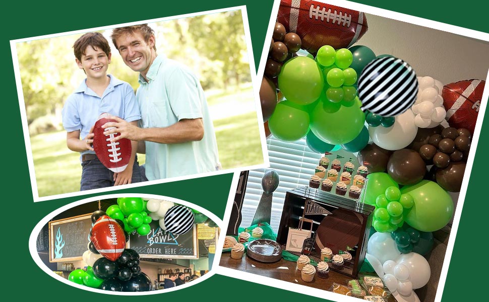 football party decorataions