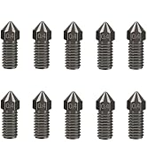 WINSINN 3D Printer M5 Nozzle 0.4mm, Premium Hardened Steel, Compatible with AnkerMake M5/M5C Hote...