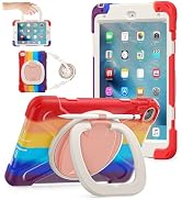 BATYUE for iPad mini 5/4 7.9 Inch Case (2019/2015), Heavy Duty Shockproof Cover with 360° Rotatin...
