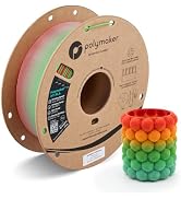 Polymaker HT-PLA Filament 1.75mm Gradient Rainbow 1KG, High Temp PLA | Heat Resistant to 150?, Ea...