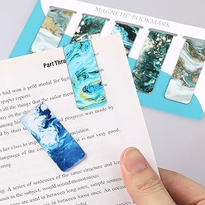 Bookmarks bookmark for women page markers for students teachers misty ocean emerald reading