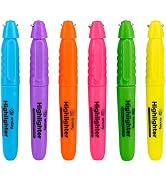 Enday Highlighter Assorted Colors, Mini Colored Highlighters Chisel Tip, Cap with Clip & Keychain...