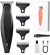 HIENA PRO Cordless Professional Beard Trimmers for Men, Rechargeable Electric T-Blade Hair Trimme...