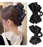 Hair Bows Claw Clip for Women Girls,Premium black Bow-knot Hair Clips for Women Thick Hair & Thin...