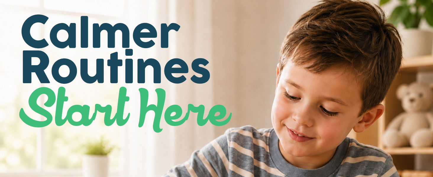 calmer routines start here with a visual timer for the kids
