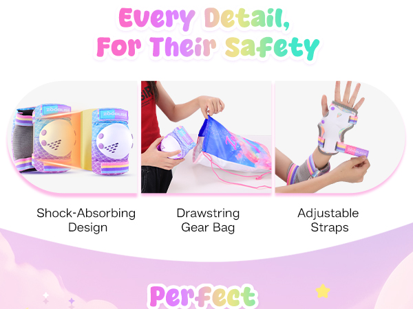 toddler knee pads and elbow pads set