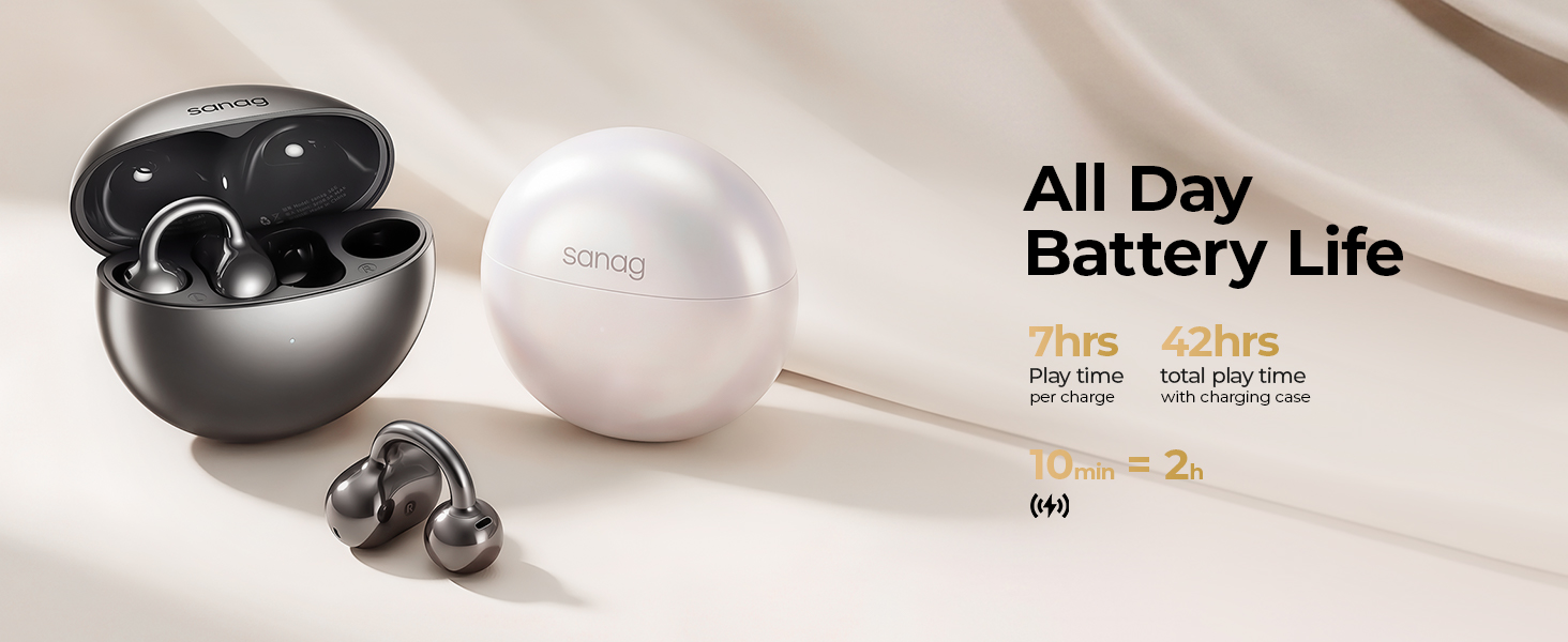 Sanag S6S Ultra Open Ear Earbuds