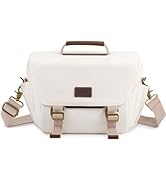 SMRITI Canvas DSLR Camera Bag, Camera Messenger Bag for Photographers,Travel Waterproof Shoulder ...