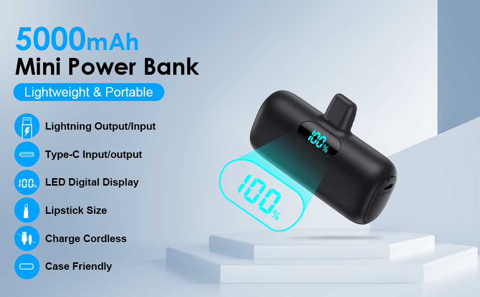 mini portable charger for iphone