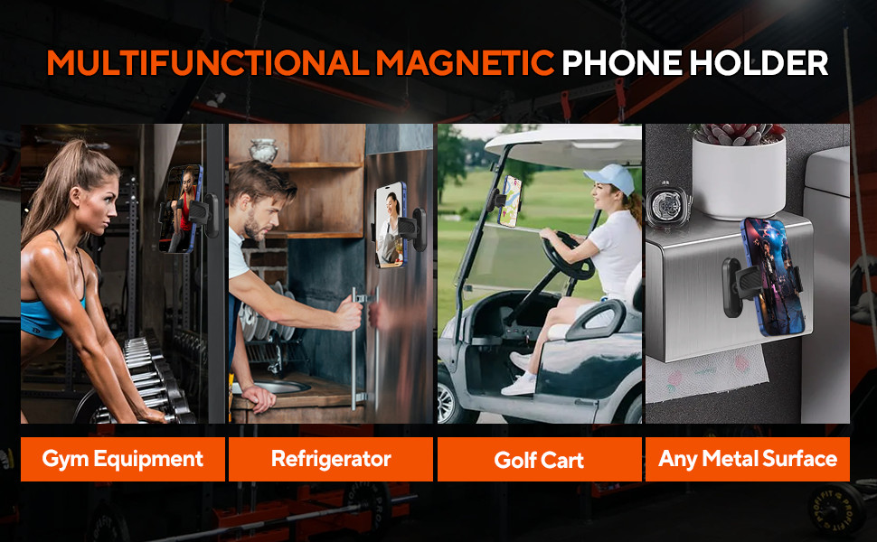 Magnetic Phone Holder Gym