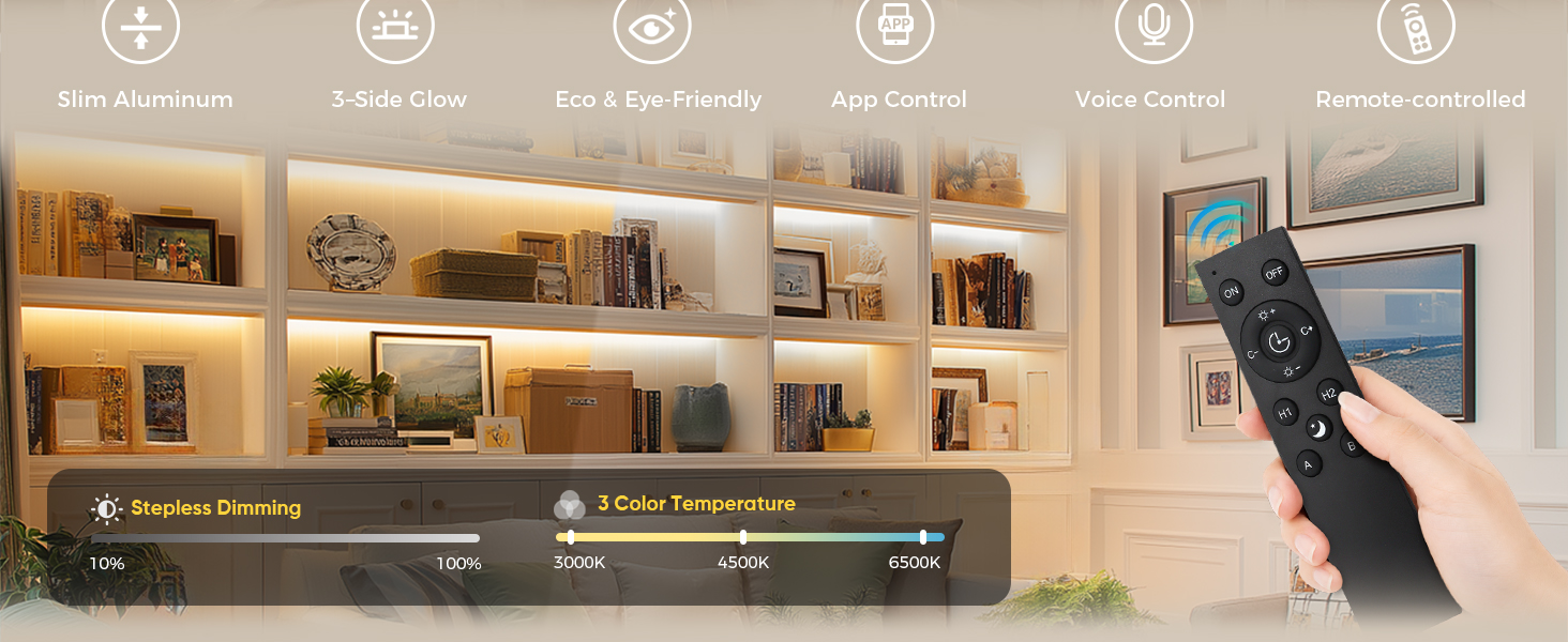 ultra thin under cabinet lighting