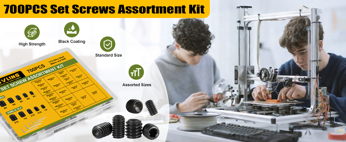 set screw assortment kit