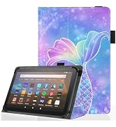 Pudiceva Universal 7 8 Inch Android Tablet Case,Slim Folding Stand Cover for All 7"-8.5" Touchscr...