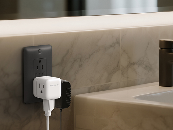 Bathroom outlet