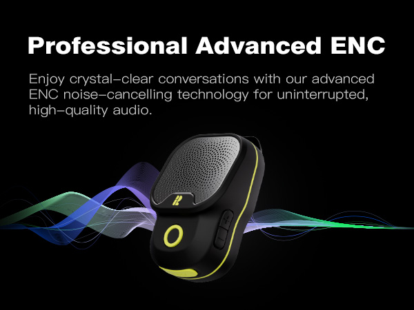 ENC noise-cancelling microphone speaker