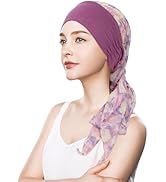 FADACHY Headwear Turbans for Women - Lightweight Head Scarf for Women's Hair Chiffon Elegant Head...