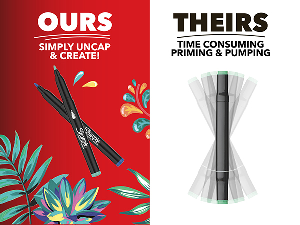 Simply uncap & create!