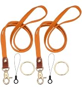 PATIKIL Stretchy Lanyards, Retractable Neck Lanyards with Lobster Clasp Elastic Long Keychain Hol...