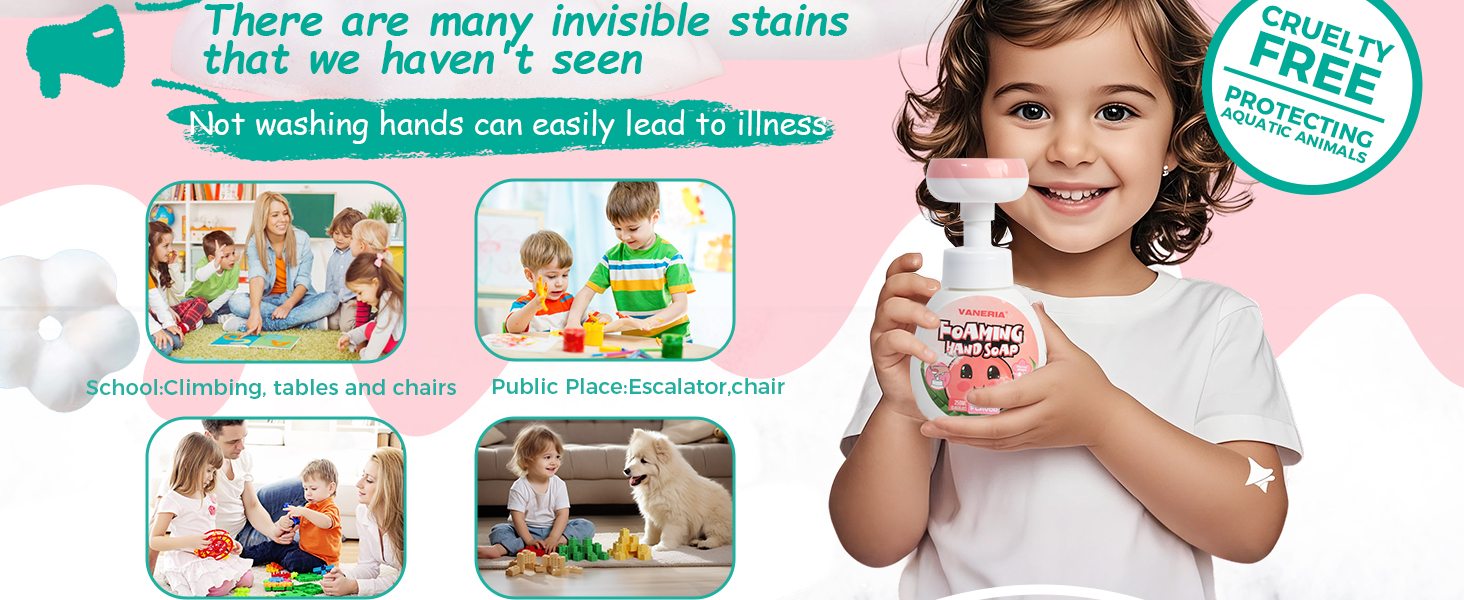 foam soap for kids