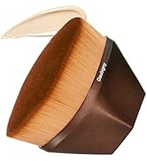 Foundation Makeup Brush Flat Top Kabuki Hexagon Face Blush Liquid Powder Foundation Brush for Ble...