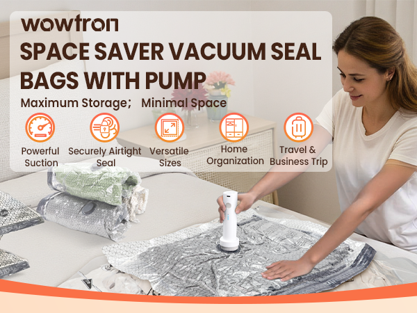 vacuum sealed bags for clothing